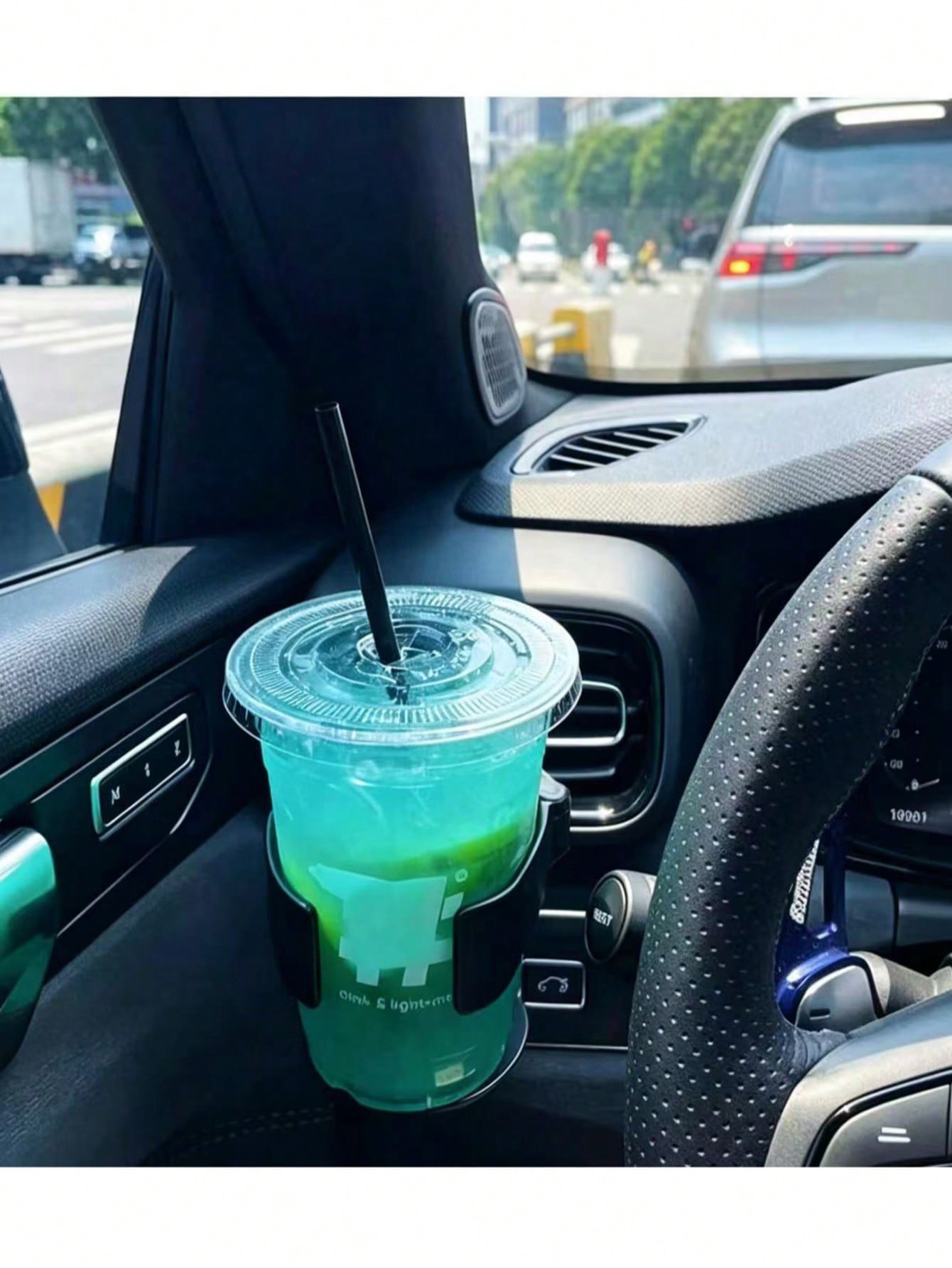 1pc Multi-Function Universal Car Air Vent Cup Holder With Cup Tray, Car Cup Holder Installed In Air Vent, Ashtray Holder