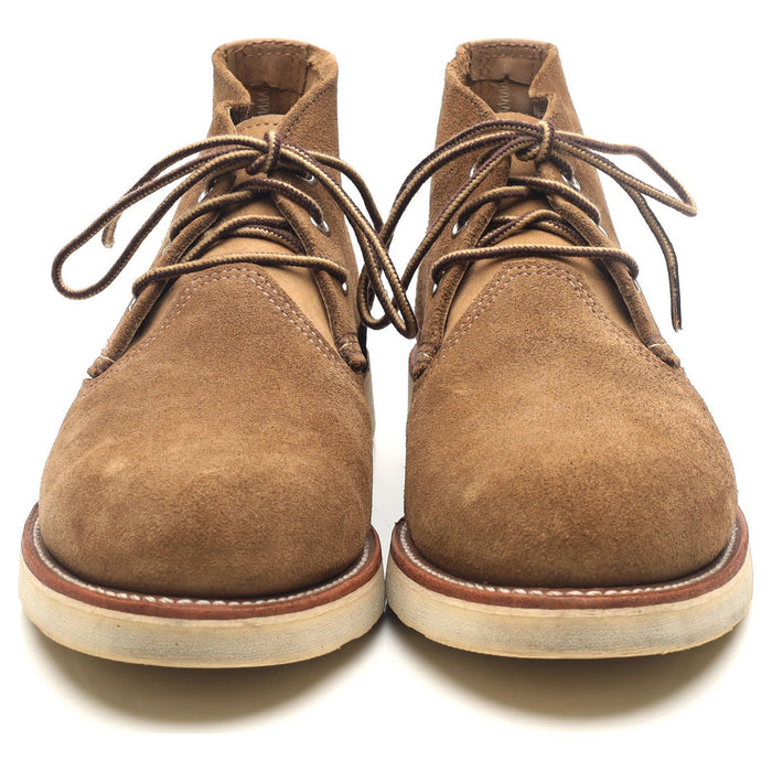 '3149' Olive Brown Suede Chukka Boots UK 9 US 10