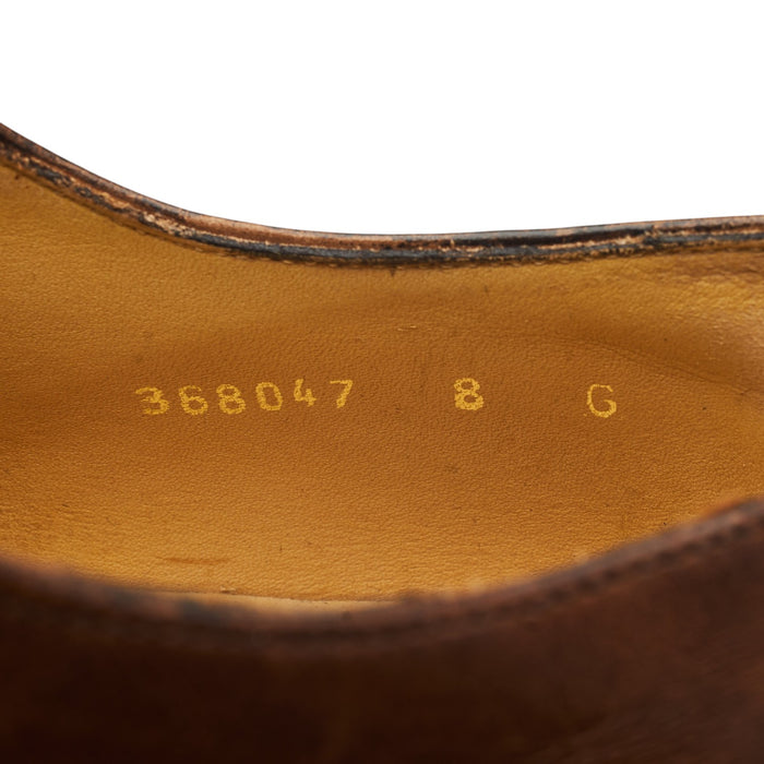 Brown Leather Oxford UK 8 G
