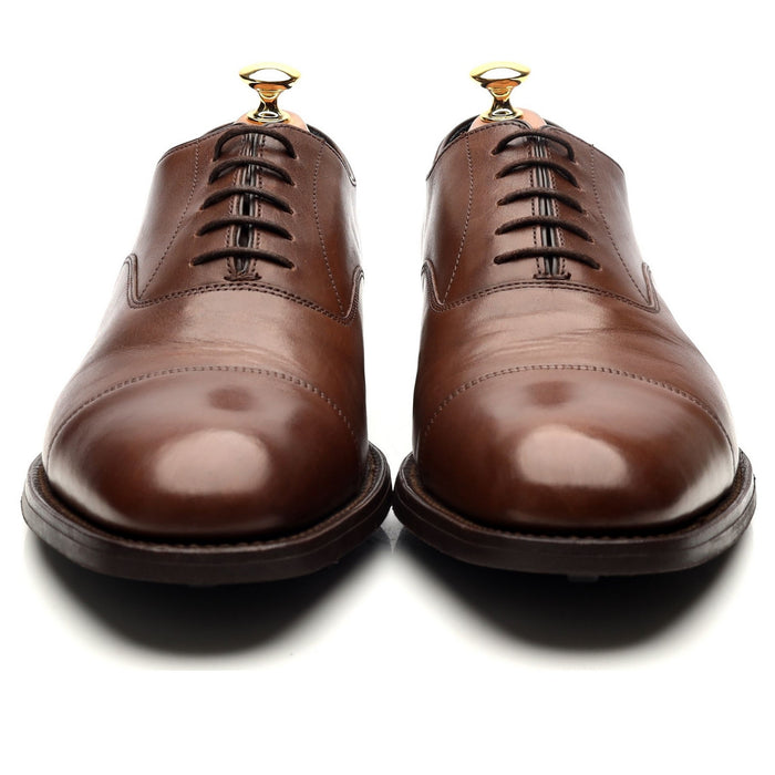 'Knightsbridge' Brown Leather Oxford UK 9.5 G