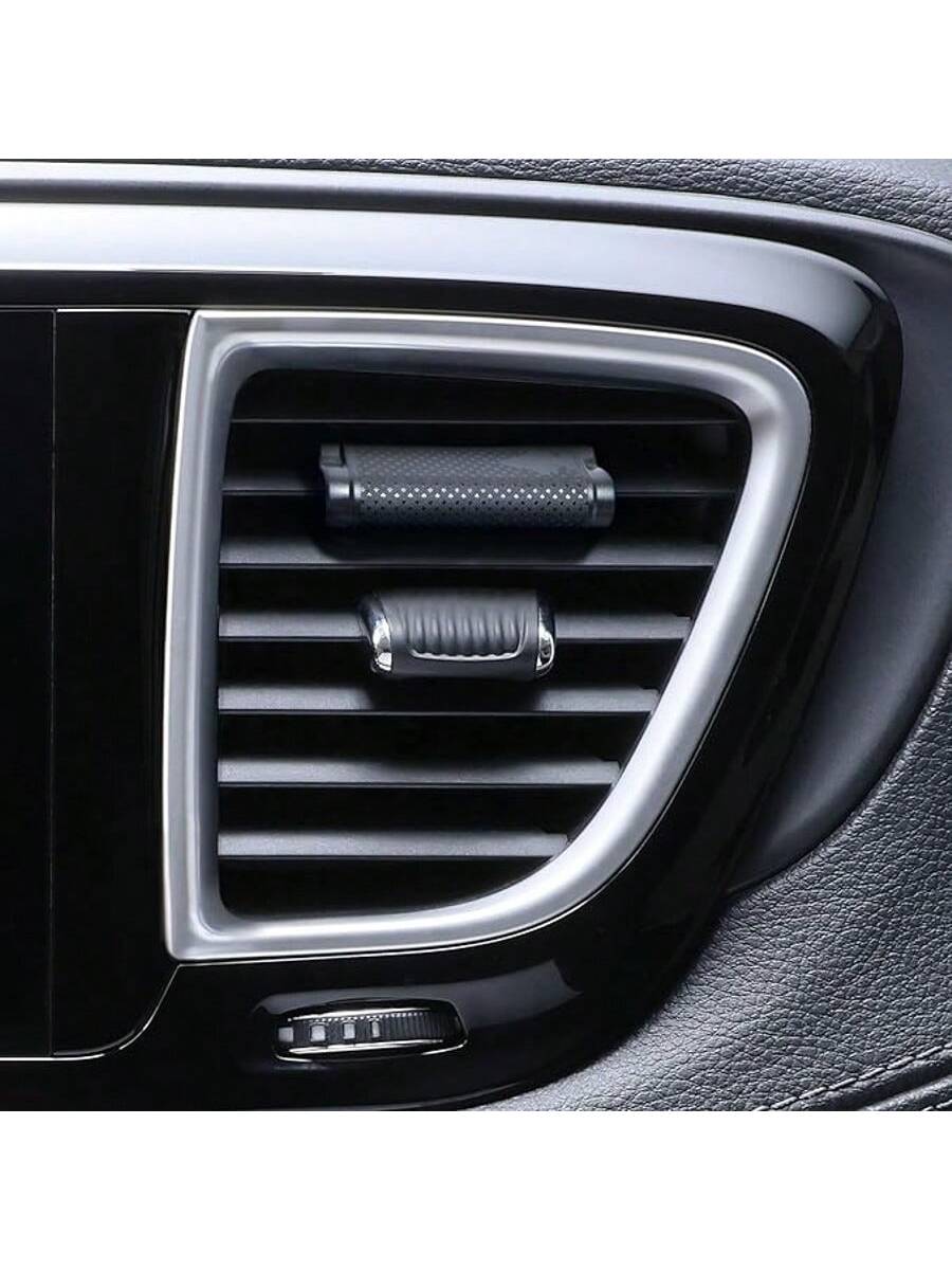 LITTLE TREES Car Air Freshener. Vent Wrap Provides Long-Lasting Scent, Slip On Vent Blade. Black Ice, 16 Air Fresheners, 4 Count (Pack Of 4)