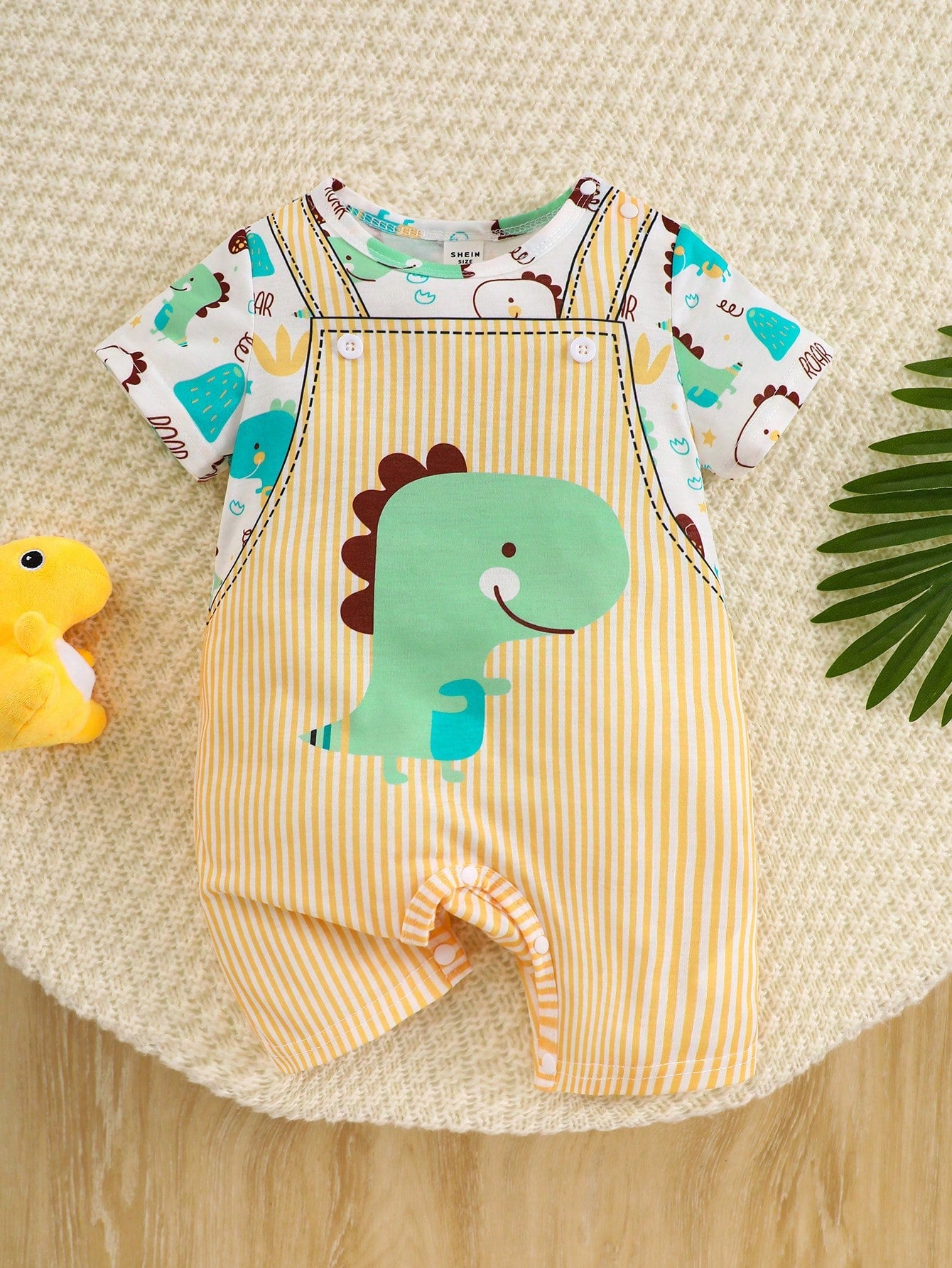 Playful Pals Baby Boy Cute Animal Party Illustration, Comfortable And Soft One-Piece Pants, Suitable For Daily Outings And Festival Gifts