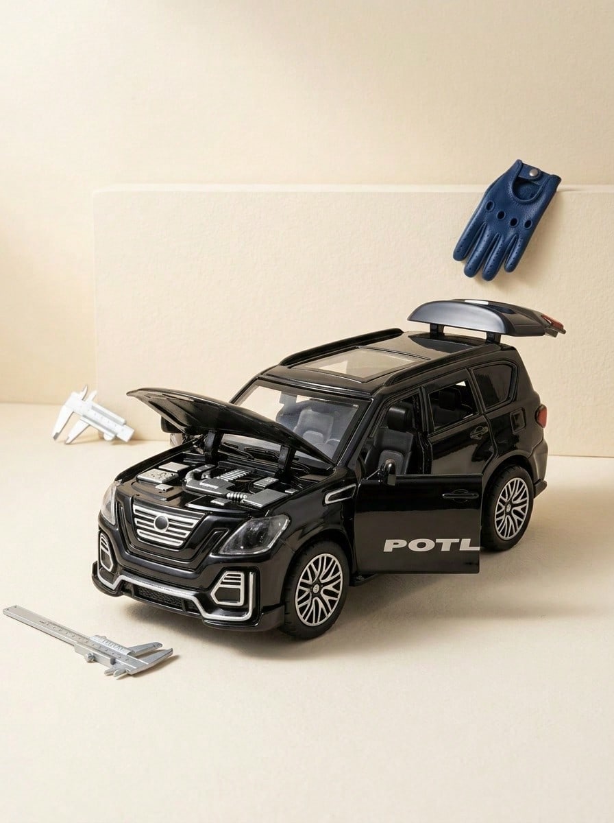 Zinc Alloy Land Rover Defender Collectible Model Car, Suitable For 8-12 Years Old, Christmas Gift,Back To School
