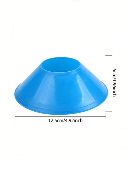 1/10/15/20/30pcs Round Marker Discs Soft Football Training Obstacle Marker Cones