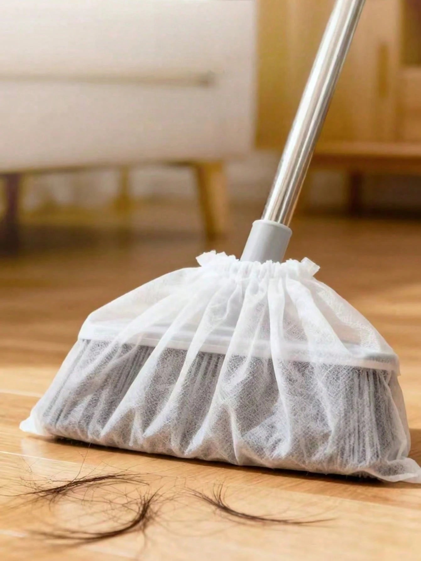 1/10/50/100pcs Disposable Broom Dust Cover, Made Of Non-Woven Fabric For Home Broom Cleaning Wipe Cloth, Can Remove Lint, Wear-Resistant, Suitable For Slouchy Floor Cleaning, Static Adsorption Disposa