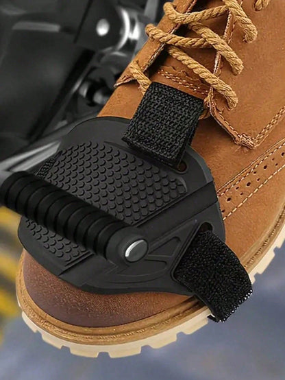 1/2/3pcs Motorcycle Gear Shift Shoe Cover Pad, Honeycomb Anti-Slip Gear Lever Protector, Riding Shoe Cover