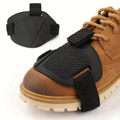1/2/3pcs Motorcycle Gear Shift Shoe Cover Pad, Honeycomb Anti-Slip Gear Lever Protector, Riding Shoe Cover