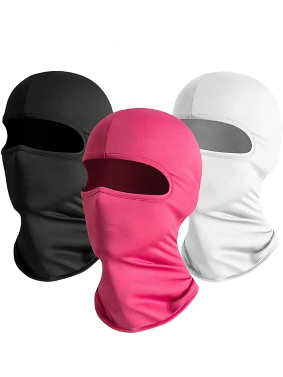 1/2/3pcs Unisex Ski Mask Balaclava, Windproof Face Cover For Outdoor Sports Like Skiing, Hiking, Cycling, Climbing