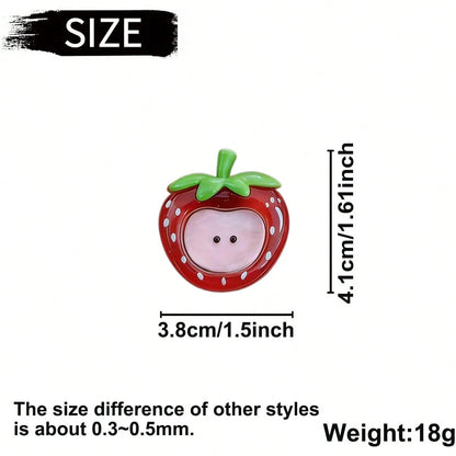 1/2/4pcs Creative Fruit Car Air Vent Clip Fragrance, Cute Car Interior Decor, Car Air Freshener