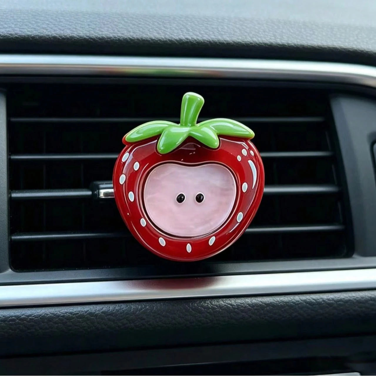 1/2/4pcs Creative Fruit Car Air Vent Clip Fragrance, Cute Car Interior Decor, Car Air Freshener