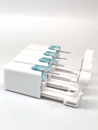 1-24pcs Disposable Sterile Ear Piercing Kit, Cartilage Tragus Helix Piercing Gun No Pain Piercer Tool Machine Set Stud Jewelr