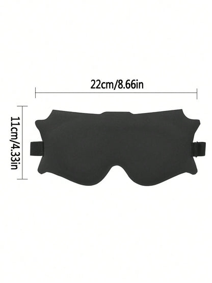 1/2pcs 3d Silk Eye Mask, Suitable For Sleeping, Night Travel, Nap, With Light Blocking, Soft And ComfortableFor Bedroom,Travel,Office,School