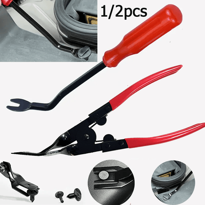 1/2pcs Lamp Pliers, Cold Glue, Headlight Removal Tool, Rubber Buckle Driver, Plastic Rivet Removal Pliers, Car Buckle Pliers, Driver