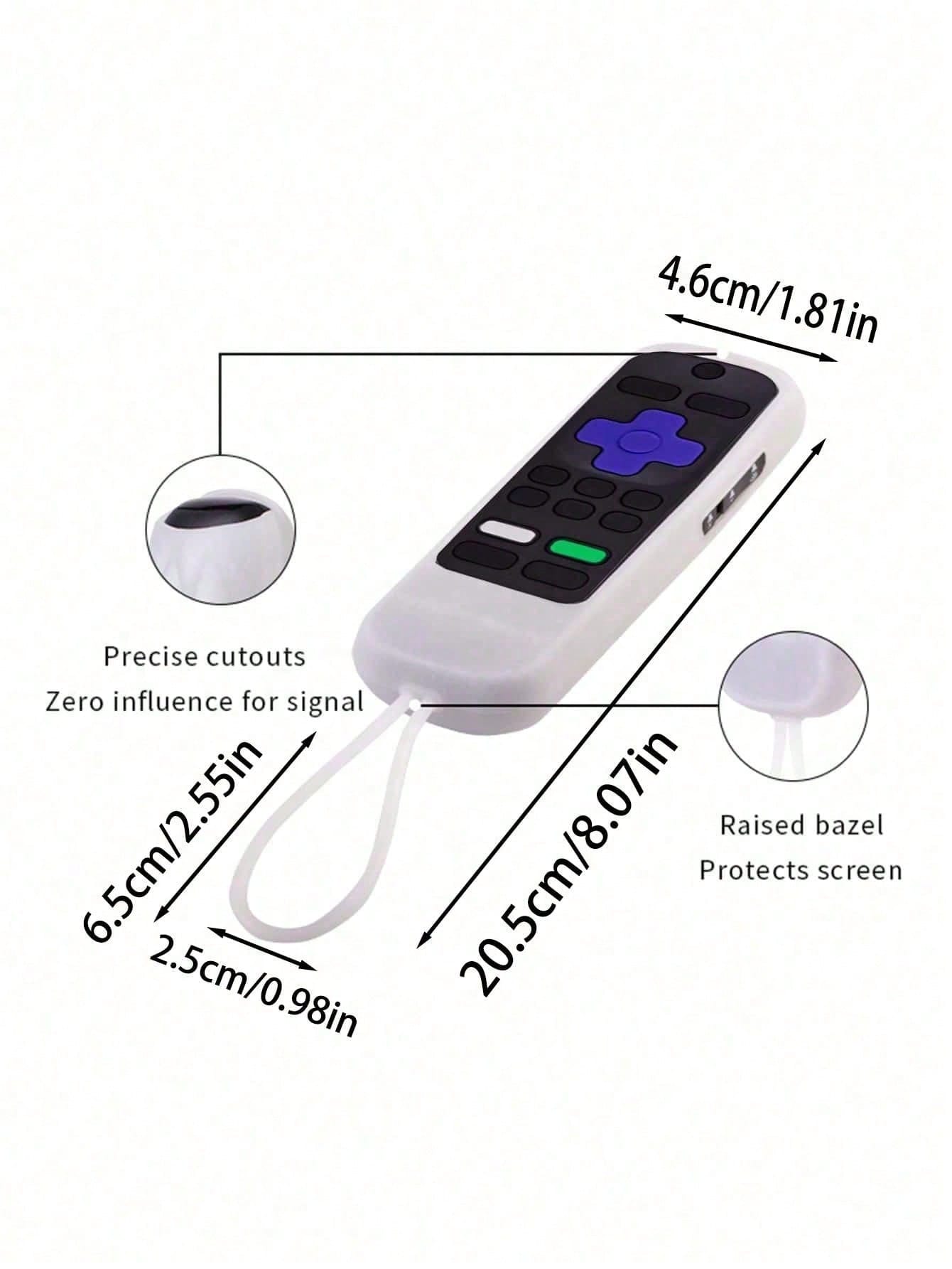 1/2pcs Remote Control Protective Cover, Multi-Color Luminous,Silicone Anti-Fall Shell, Suitable For TV Sets Children's Party Decorations
