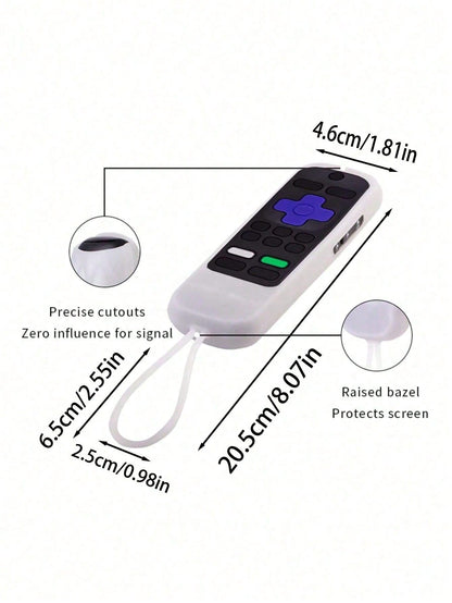 1/2pcs Remote Control Protective Cover, Multi-Color Luminous,Silicone Anti-Fall Shell, Suitable For TV Sets Children's Party Decorations
