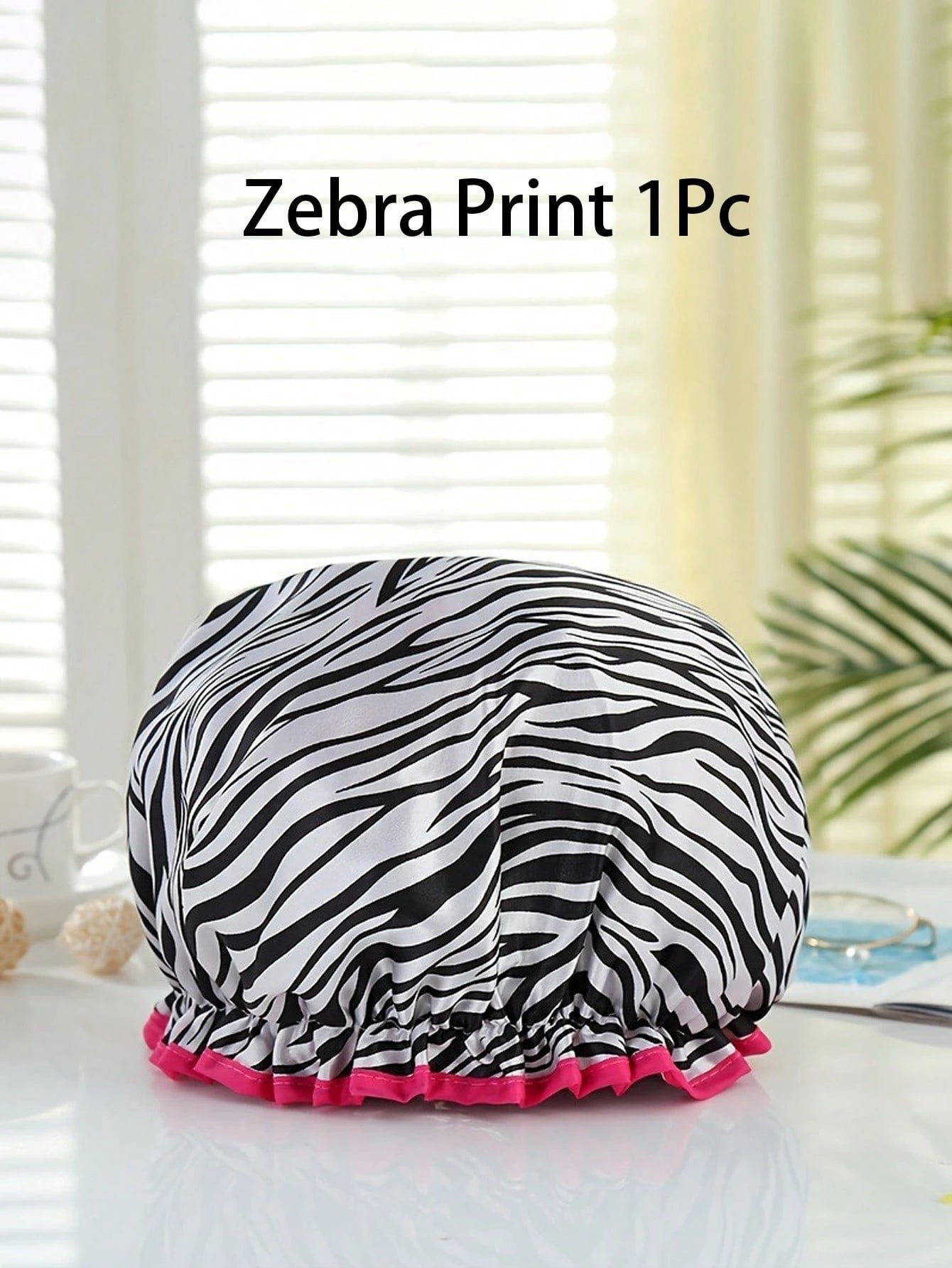 1/2pcs Women's Reusable Waterproof Elastic Shower Cap, Suitable For Long Hair, Home Bathroom Decor, Autumn, Back To School Season