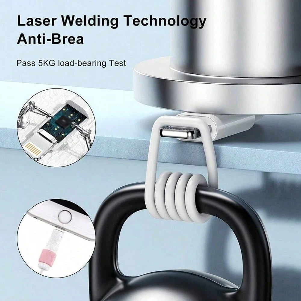 1-3 Pcs PD 30W Fast Charging 3.3FT/100CM High-Efficiency Data Transfer Fast Charging Cable Compatible With IPhone 14 Pro Max/14 Pro/14 Plus/14/13/12/11/XS/XR/8/7/6, IPad Series Fast Charger Cable Comp