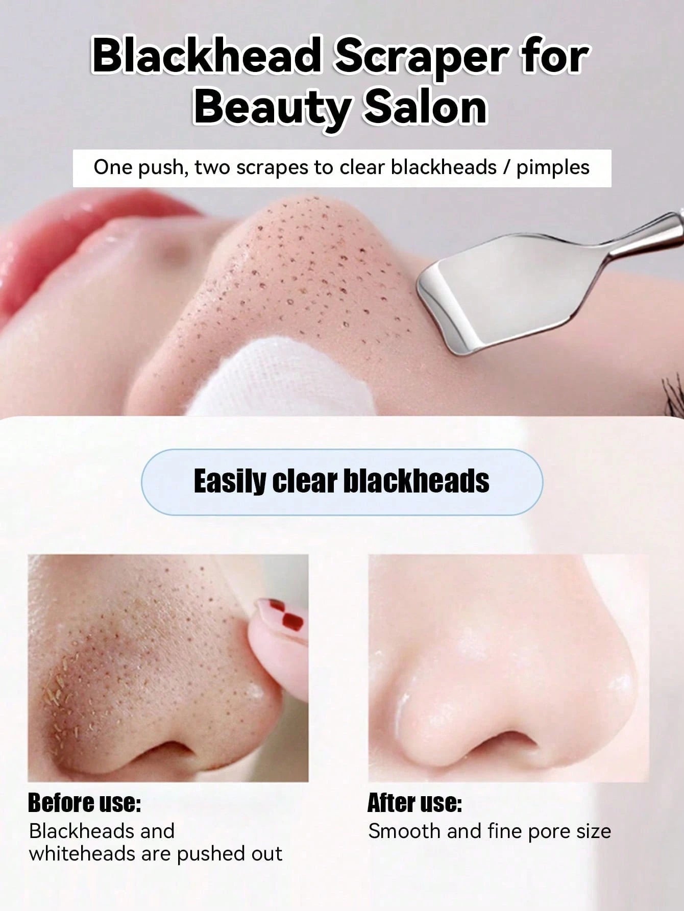 1/4/5/7pcs Acne & Blackhead Removal Needle Set, Stainless Steel Pimple & Blemish Extractor, Deep Cleansing Facial Skincare Tool Kit