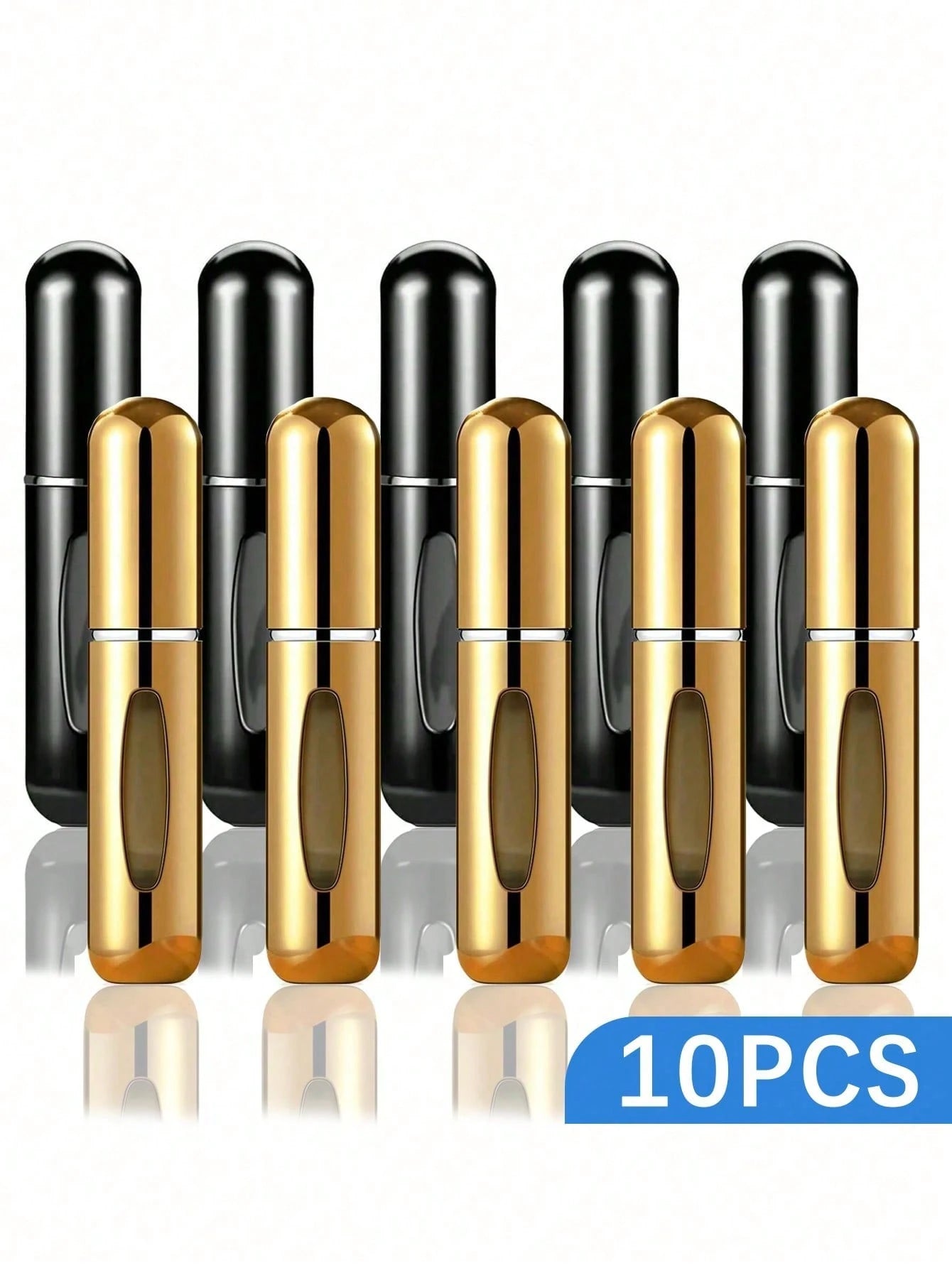 1/5/10pcs, 5ml Perfume Atomizer Refillable Spray Bottle, Portable Travel Perfume Bottle, Perfume Sprayer, Mini Perfume Sample Vial