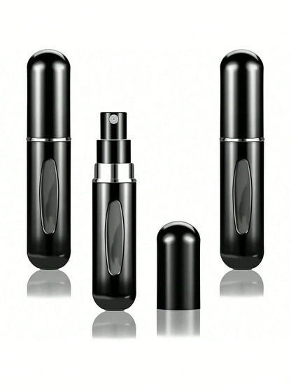 1/5/10pcs, 5ml Perfume Atomizer Refillable Spray Bottle, Portable Travel Perfume Bottle, Perfume Sprayer, Mini Perfume Sample Vial