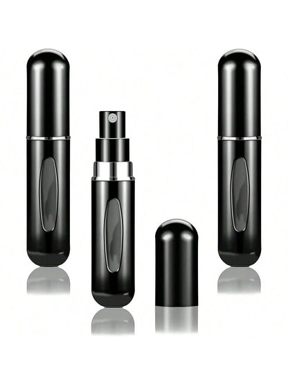1/5/10pcs, 5ml Perfume Atomizer Refillable Spray Bottle, Portable Travel Perfume Bottle, Perfume Sprayer, Mini Perfume Sample Vial