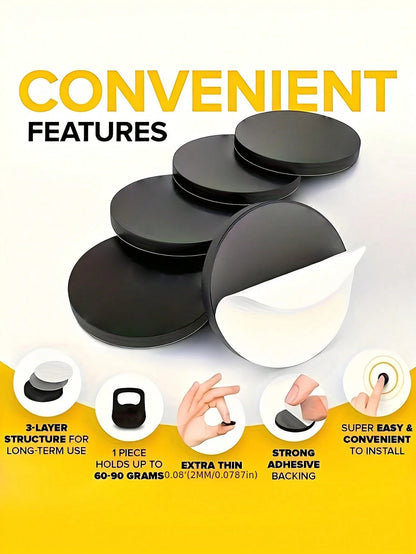 1/50pcs/Set Magnetic Self-Adhesive Magnets, Non-Destructive Magnetic Absorption, Mini Magnets, Versatile Use For DIY Crafts, Whiteboard, Refrigerator, Photo Display, Wedding Party, Celebration, Holida