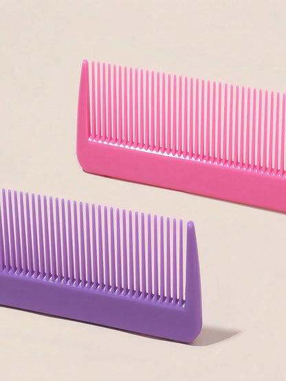 1-8PCS Rat Tail Comb Pointed Tip With Hook For Hair Parting Dyeing Highlighting Teasing Heat Resistant For Women Girls Barber Salon Beauty Travel Essential Back To School Holiday Hair Accessory Comb H