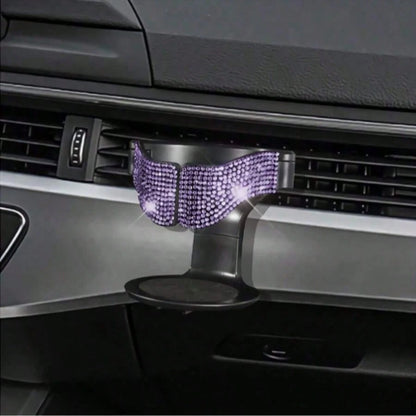 1 Car Cup Holder, Rhinestone Crystal Car Air Vent Cup Holder, Drink Cup Holder, Air Conditioner Vent, Ashtray Holder, Storage Rack