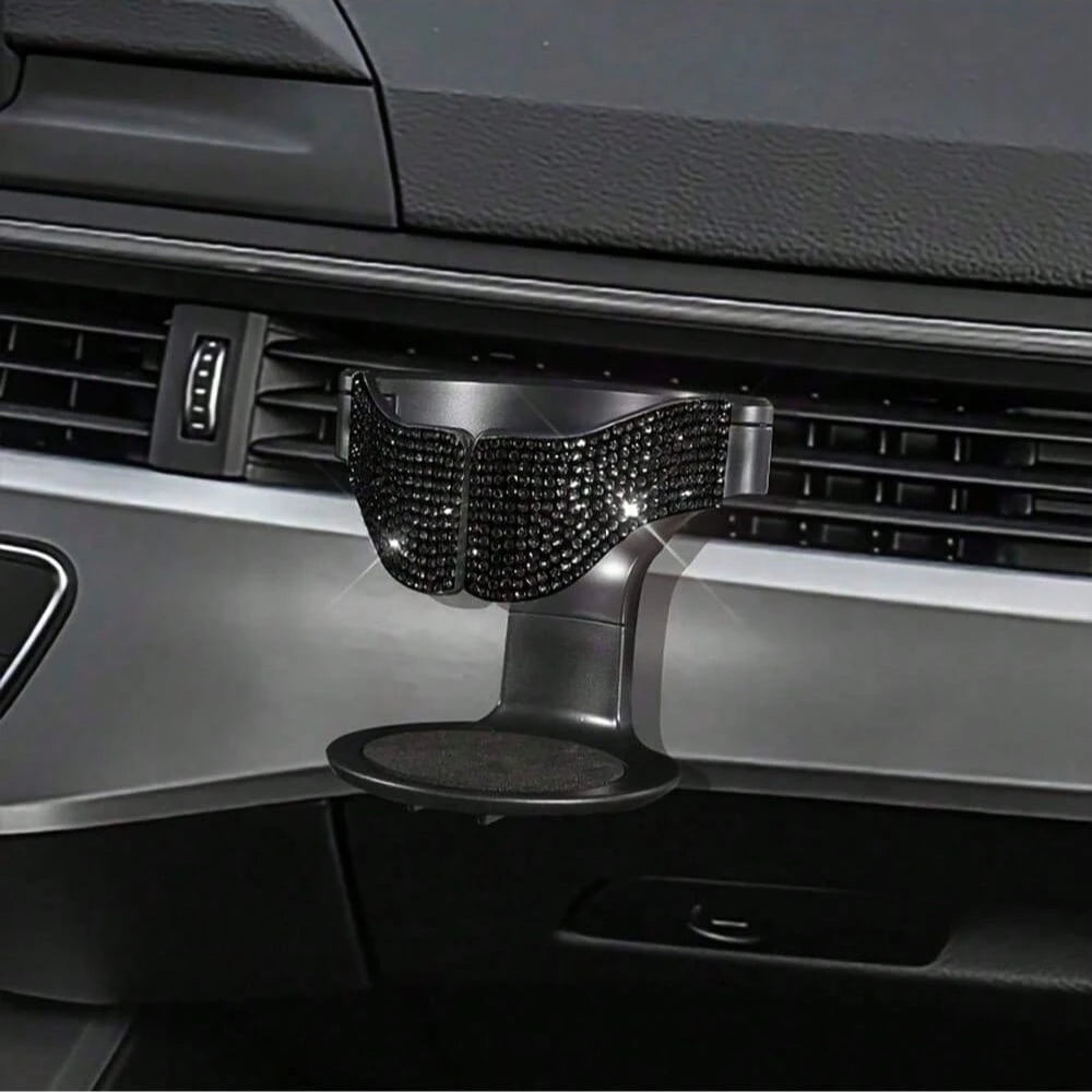 1 Car Cup Holder, Rhinestone Crystal Car Air Vent Cup Holder, Drink Cup Holder, Air Conditioner Vent, Ashtray Holder, Storage Rack