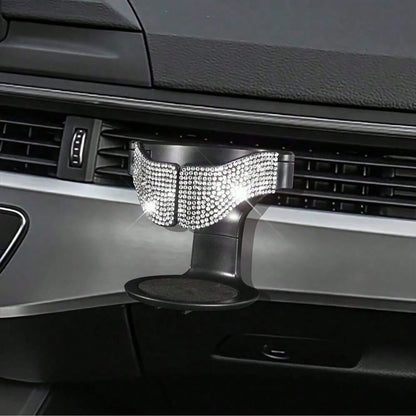 1 Car Cup Holder, Rhinestone Crystal Car Air Vent Cup Holder, Drink Cup Holder, Air Conditioner Vent, Ashtray Holder, Storage Rack
