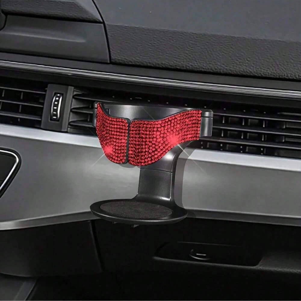 1 Car Cup Holder, Rhinestone Crystal Car Air Vent Cup Holder, Drink Cup Holder, Air Conditioner Vent, Ashtray Holder, Storage Rack