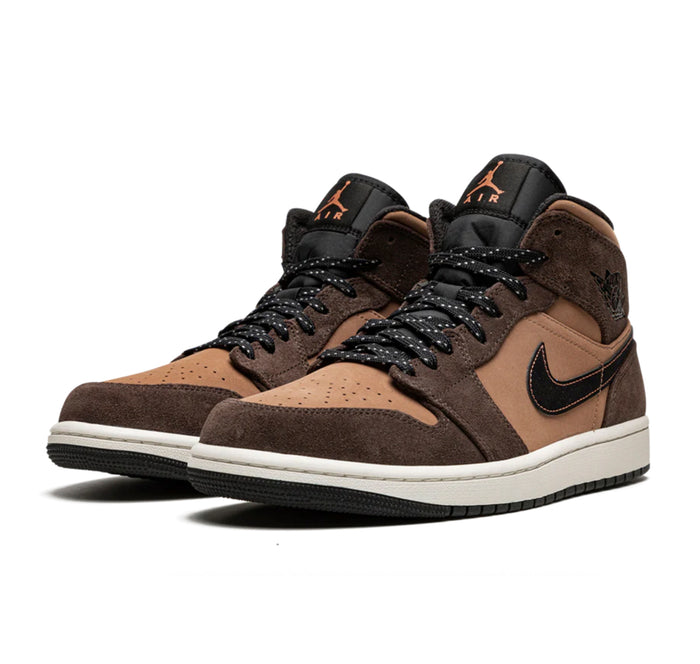 Jordan 1 Mid "Dark Chocolate"
