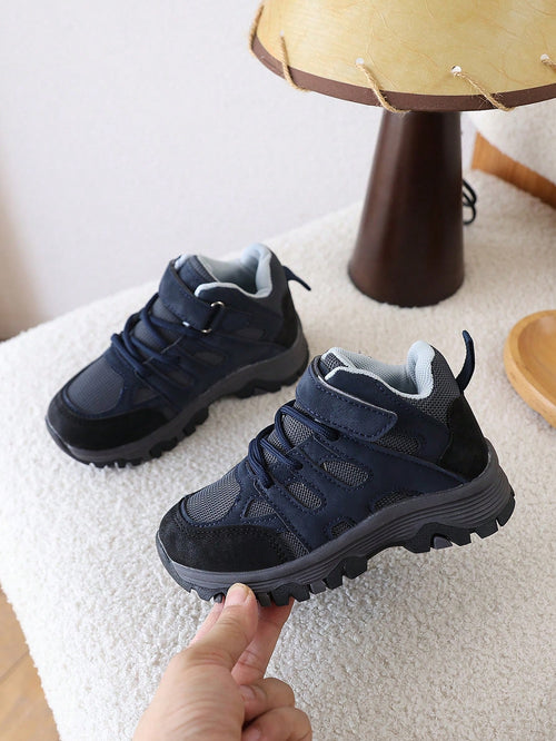 1 Pair 2026 Spring New Style Skate Shoes, Versatile Daily Wear Toddler Shoes For Boys And Girls, Soft Sole Athletic Sneakers