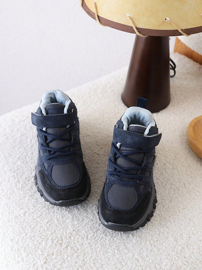 1 Pair 2026 Spring New Style Skate Shoes, Versatile Daily Wear Toddler Shoes For Boys And Girls, Soft Sole Athletic Sneakers