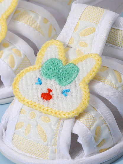 1 Pair Infant Shoes, Suitable For Indoor, Outdoor And Party Wear, Non-Slip Sole To Assist Walking, Soft Flat Infant Shoes