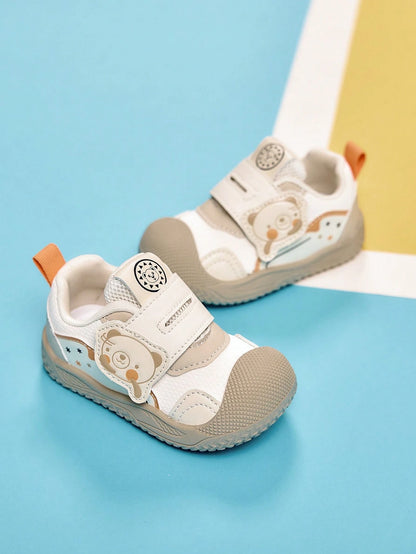 1 Pair Unisex Kids Breathable Casual Walking Shoes, Anti-Kick Fashion Versatile Soft Sole Sports Shoes