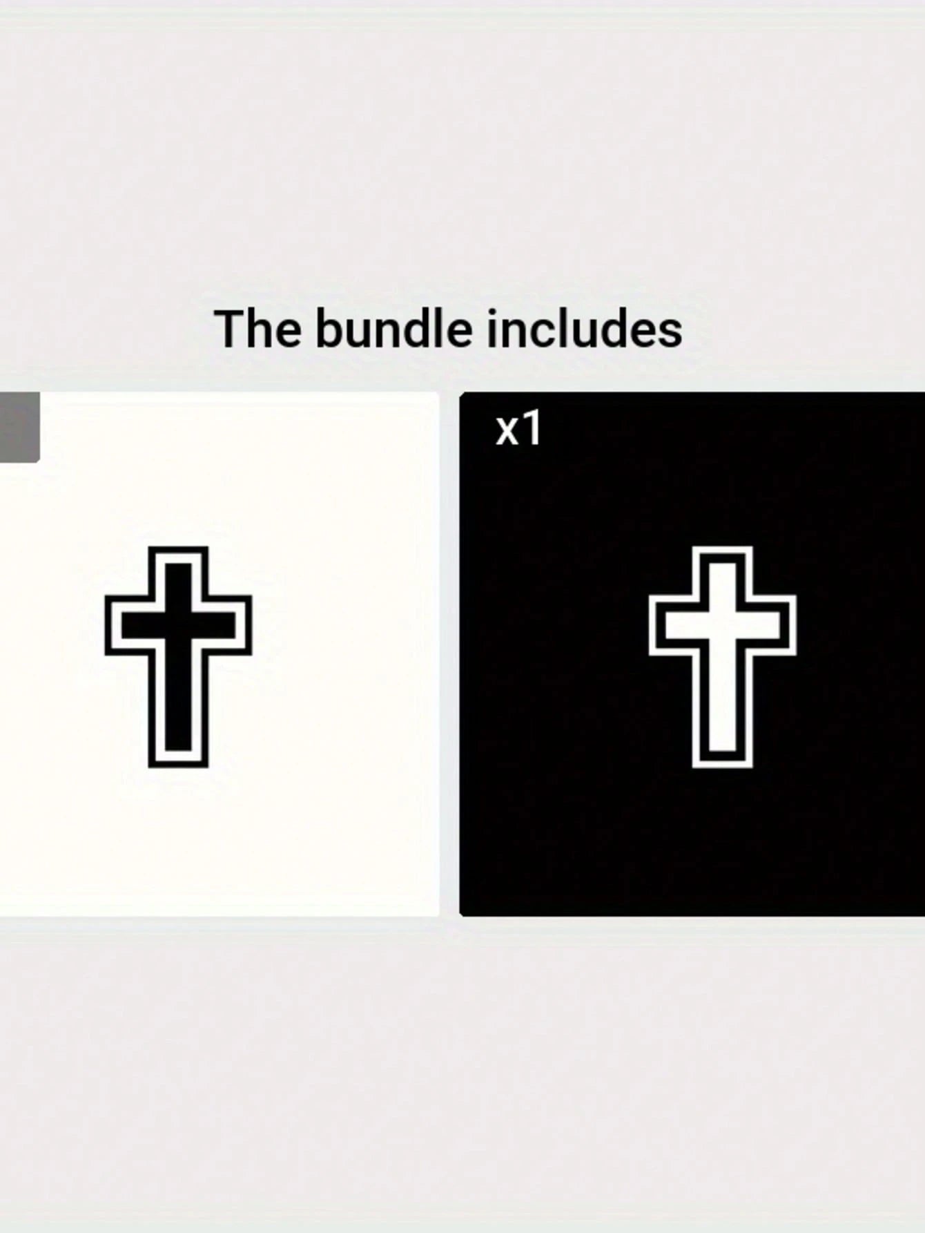 1 Pc Cross Personalized Car Sticker, Modification Decorative Sticker, Waterproof And Sun-Resistant, Fade-Resistant, Strong Adhesion, No Residue When Removed, No Damage To Paint Surface, Suitable For C