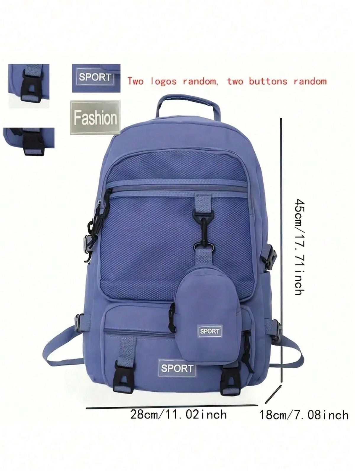 1 Pc Large Capacity Travel Organizer Backpack, Lightweight Portable Laptop Bag, Casual Daypack And College Style Backpack, Suitable For Sports, School, Vacation, Minimalist Gym Bag, Sports Bag, Train