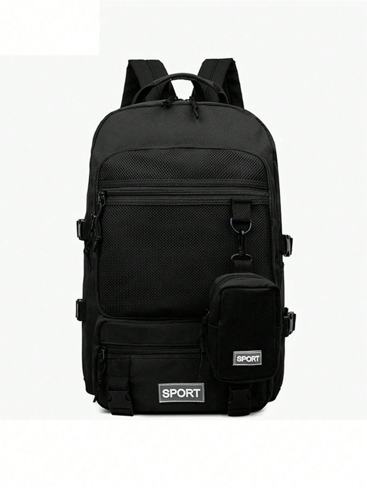 1 Pc Large Capacity Travel Organizer Backpack, Lightweight Portable Laptop Bag, Casual Daypack And College Style Backpack, Suitable For Sports, School, Vacation, Minimalist Gym Bag, Sports Bag, Train