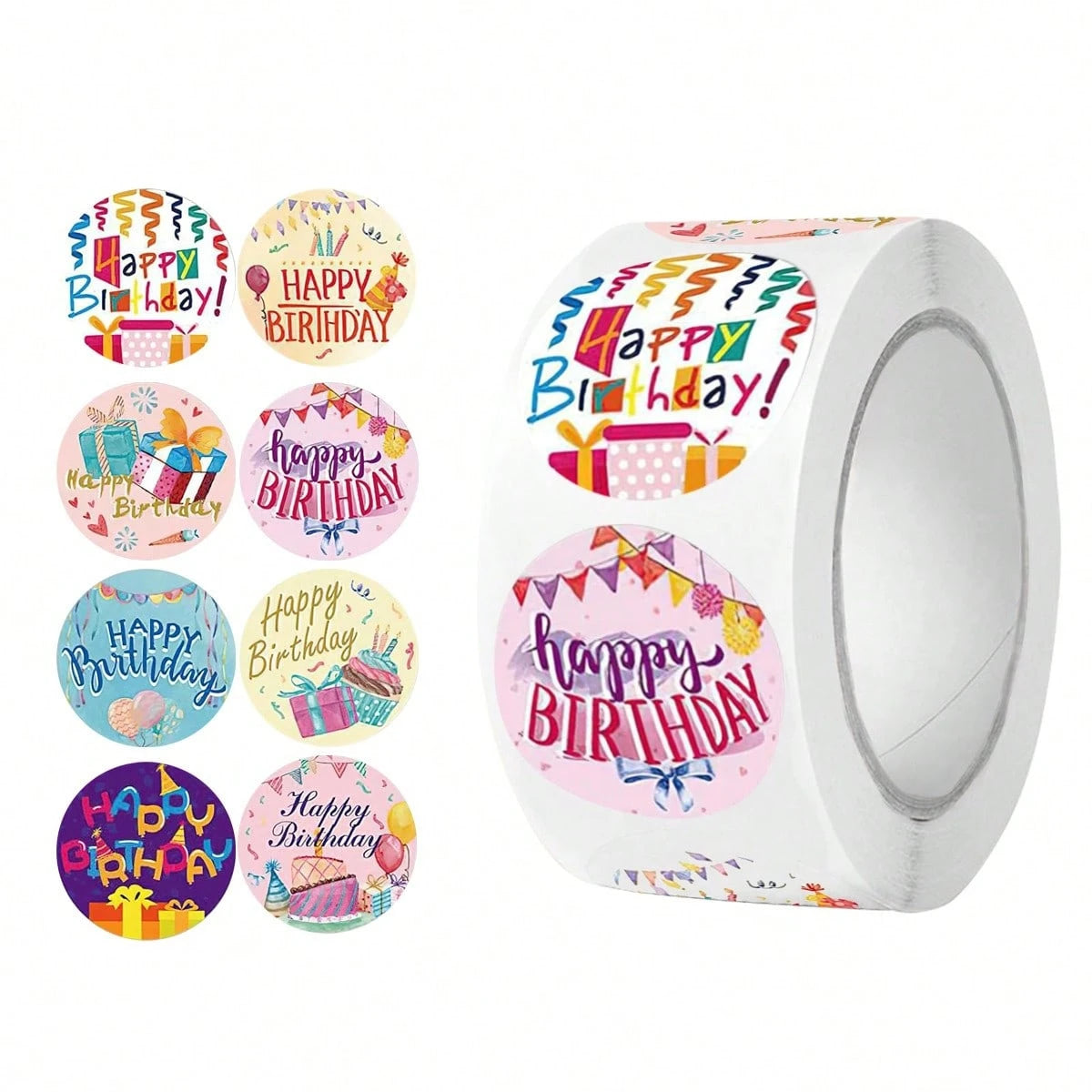 1 Roll 500pcs Inspirational Reward Stickers, English Motivational Slogan Stickers. Suitable For Student Rewards, Campus Encouragement, Game Props, Toy Matching, Cartoon Animal Stationery Labels. Self