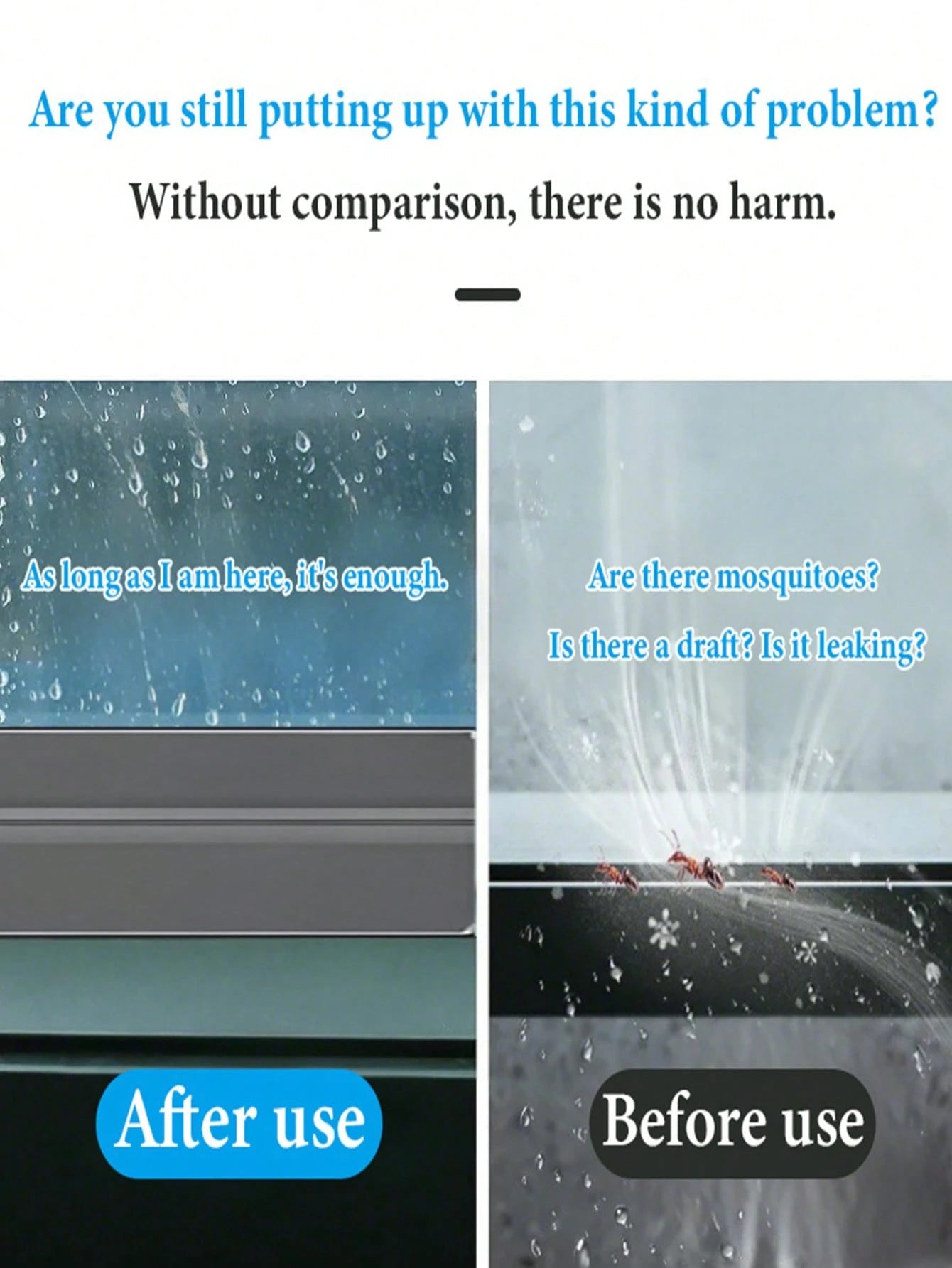 1 Roll High Viscosity Waterproof Windproof Sealing Tape, Window Weatherstrip & Thermal Insulation Film, Winter Leak Protection, Windproof And Waterproof, Cold-Proof, Glue-Free Sealant Tape, Window Dra