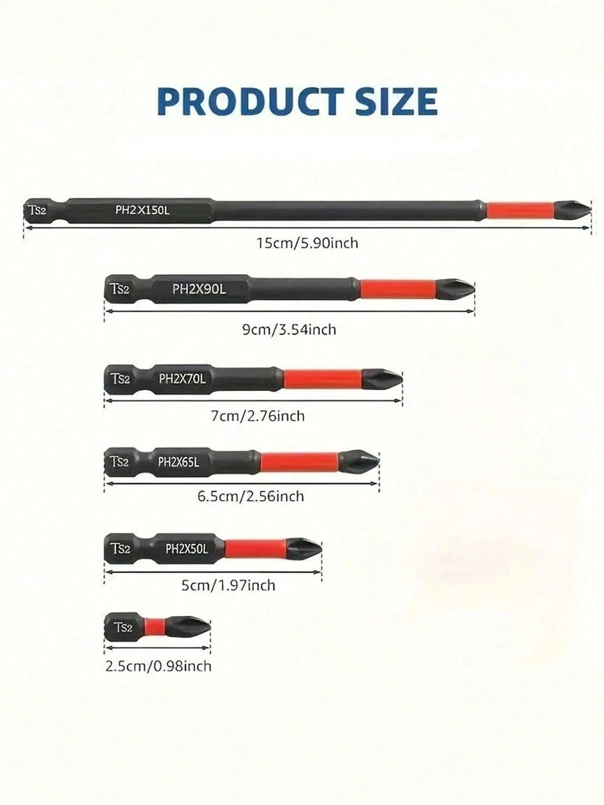 1 Set Magnetic Anti-Slip Drill Bit Set, Multiple Sizes And Specifications: S2 Steel, And Impact Drill Bits, Suitable For Electric And Manual Drivers, Anti-Slip Grip Magnetic Drill Bit Set