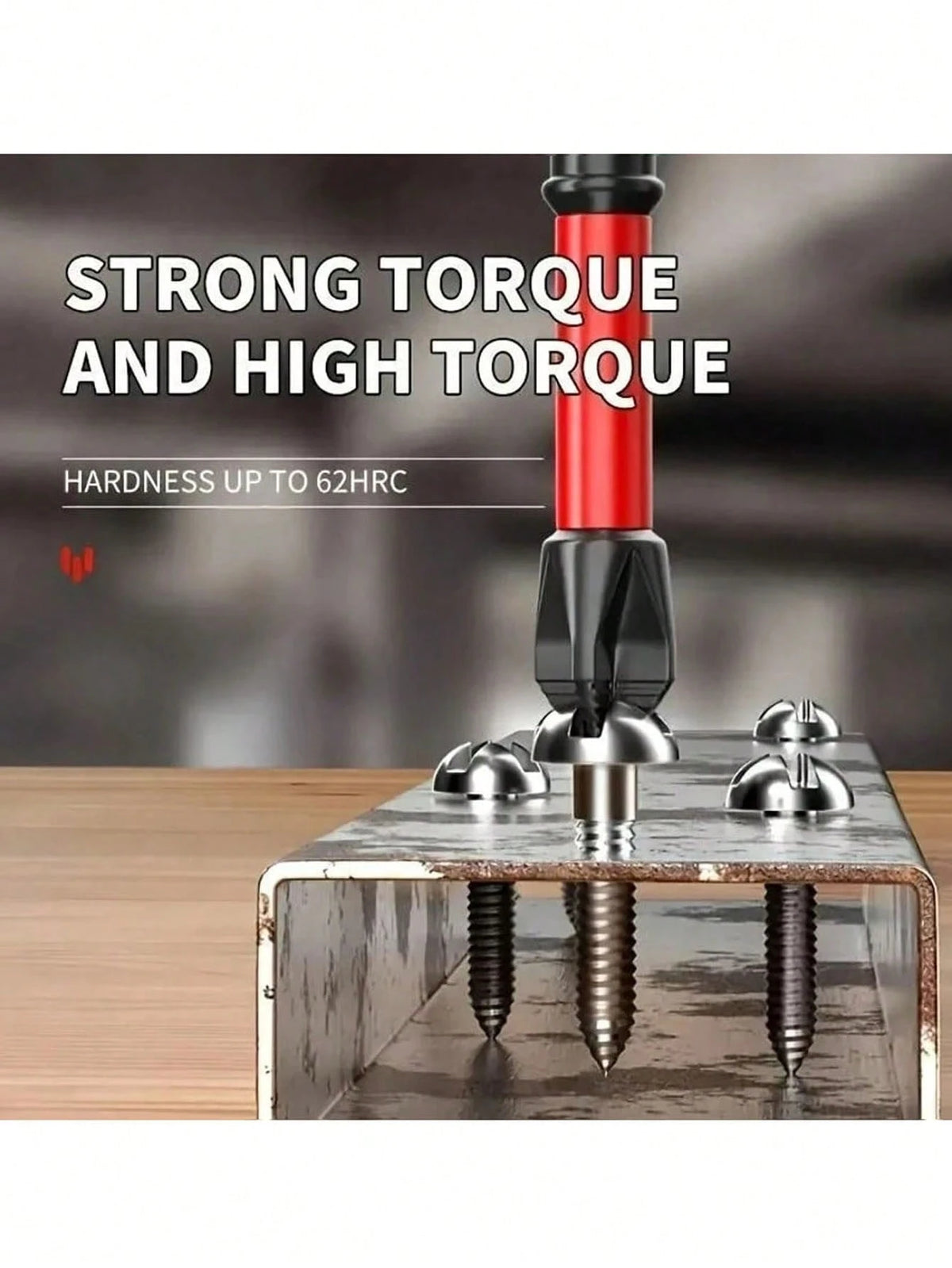 1 Set Magnetic Anti-Slip Drill Bit Set, Multiple Sizes And Specifications: S2 Steel, And Impact Drill Bits, Suitable For Electric And Manual Drivers, Anti-Slip Grip Magnetic Drill Bit Set