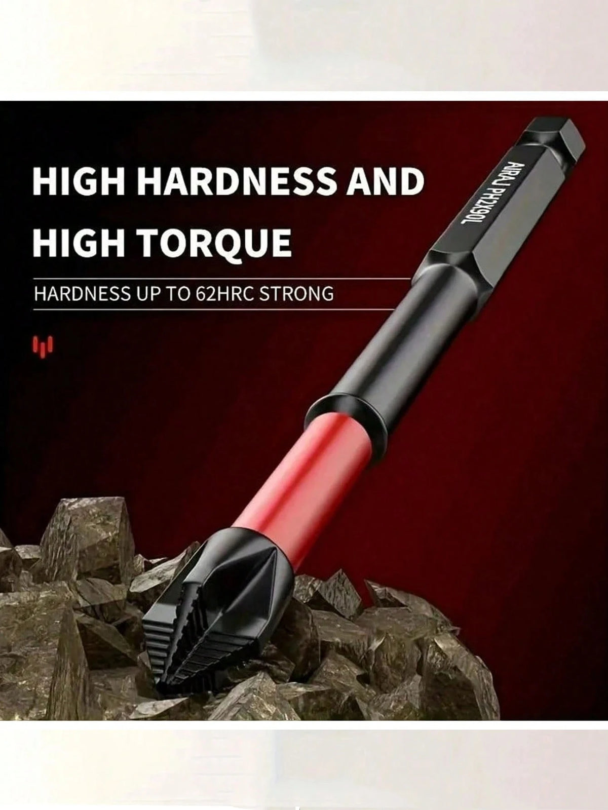 1 Set Magnetic Anti-Slip Drill Bit Set, Multiple Sizes And Specifications: S2 Steel, And Impact Drill Bits, Suitable For Electric And Manual Drivers, Anti-Slip Grip Magnetic Drill Bit Set