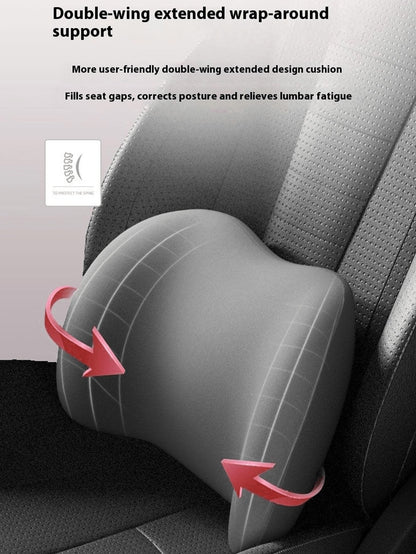 1 Set Of Headrest And Backrest Kit For Car Seats, Relieving Discomfort In The Lower Back And Neck, Essential For Long-Term Driving, Upgraded Comfort In Autumn And Winter, Ergonomic Fit Design, High-De