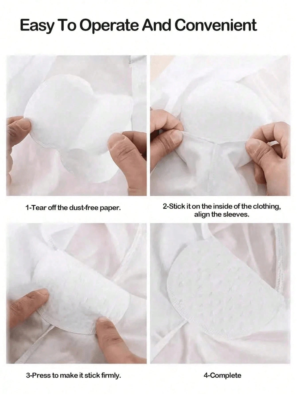 10/20/50/100/200pcs Disposable Underarm Sweat Pads, Highly Breathable, Invisible Sweat Absorption, Lightweight, Comfortable And Odorless, Easy To Use, Suitable For Men And Women, Perfect For Hot Summe