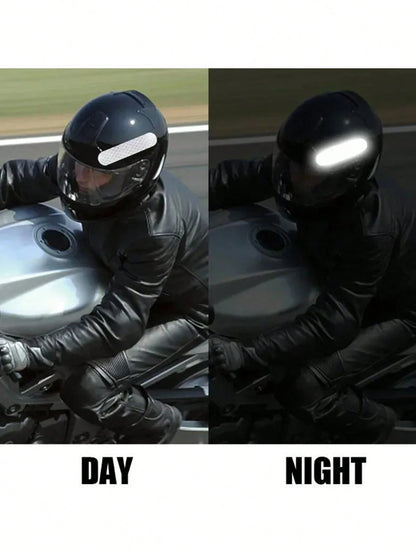 10/20/60pcs Car Warning Reflective Stickers, Waterproof Anti-Fouling Reflective Stickers Suitable For Car, Motorcycle, Bicycle, Helmet