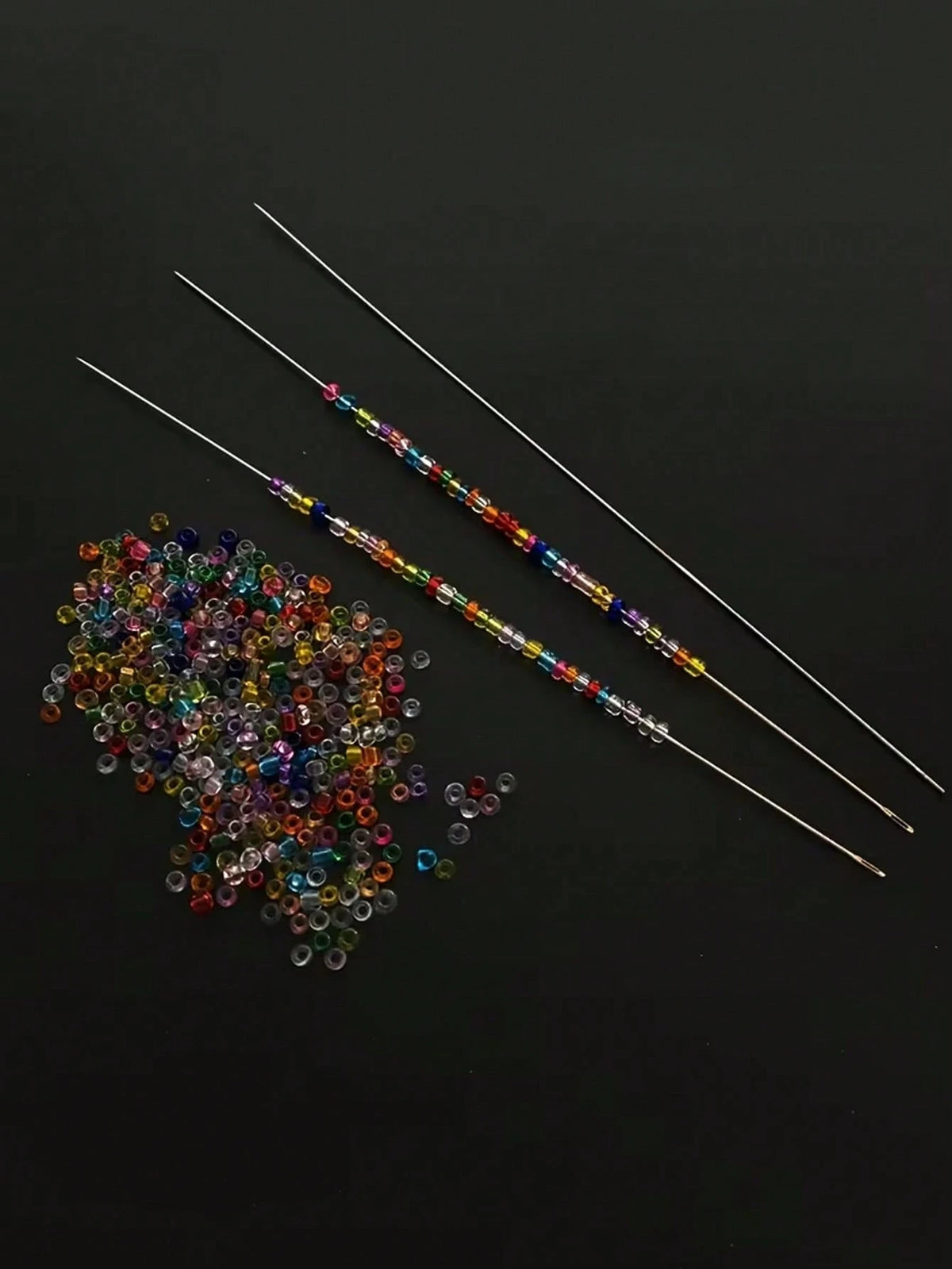 10/25pcs Ultra-Fine Beading Needles, Fine Needles, Seed Bead Needles, Beading Needles, DIY Handmade Necklace And Bracelet Needles, Suitable For Different Lengths, Meet The Needs Of Various Beads. 5 Si