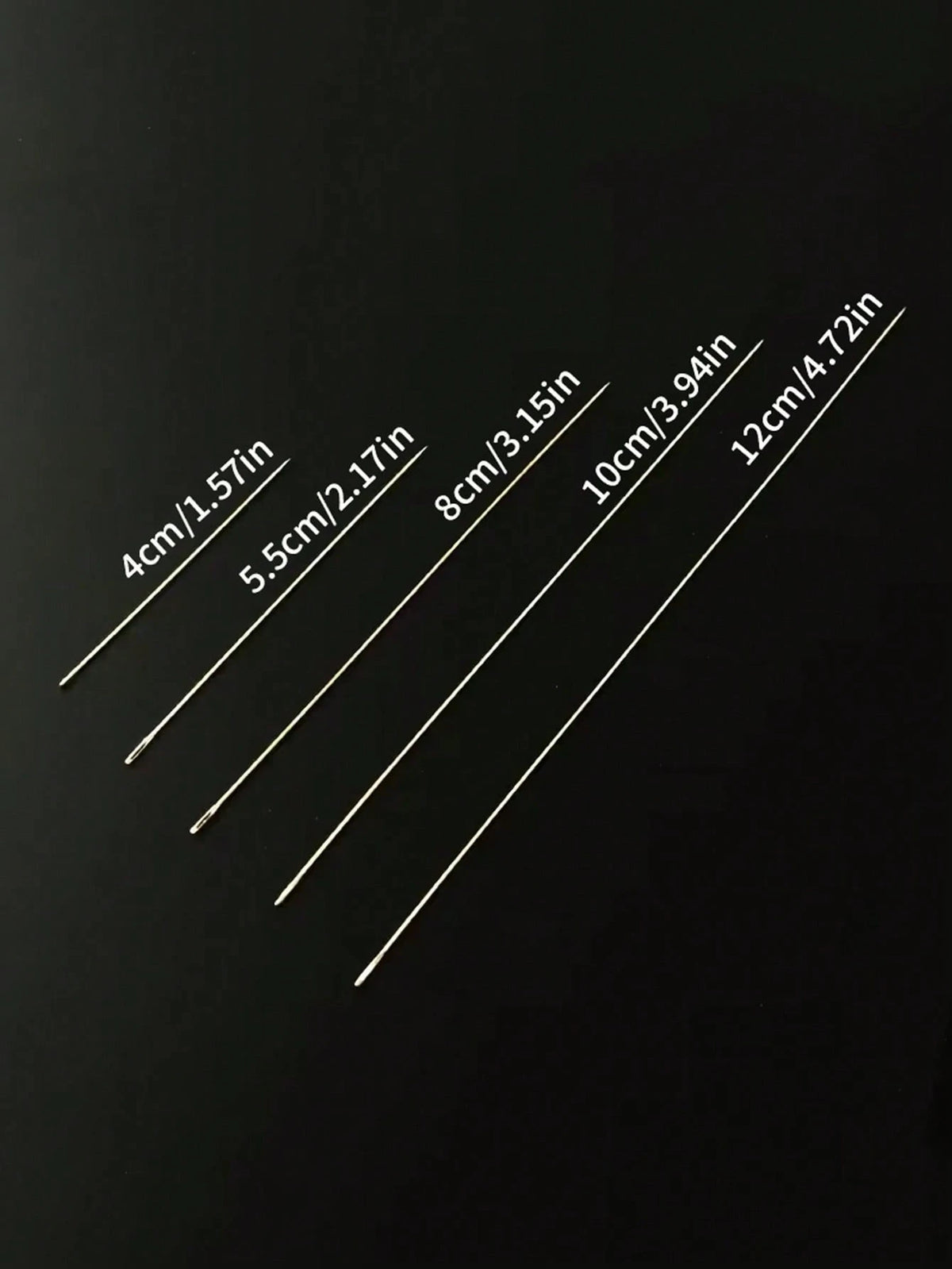 10/25pcs Ultra-Fine Beading Needles, Fine Needles, Seed Bead Needles, Beading Needles, DIY Handmade Necklace And Bracelet Needles, Suitable For Different Lengths, Meet The Needs Of Various Beads. 5 Si