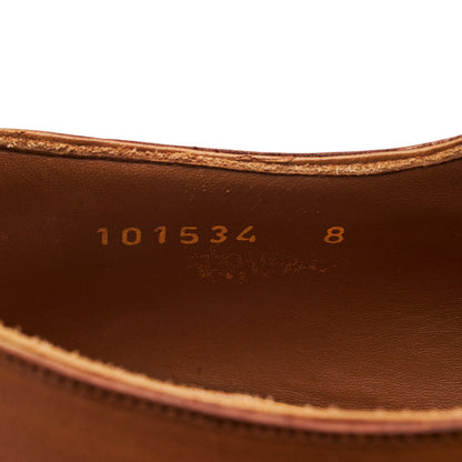 '101534' Tan Brown Leather Oxford UK 8 E
